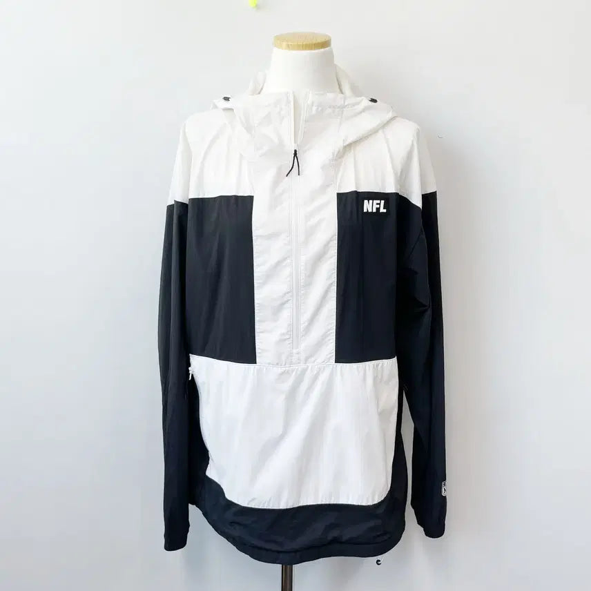 [BUNJANG] NFL Men's Lightweight Hooded Anorak - Size M / NFL 남성 후드아노락 얇음M 진스센스