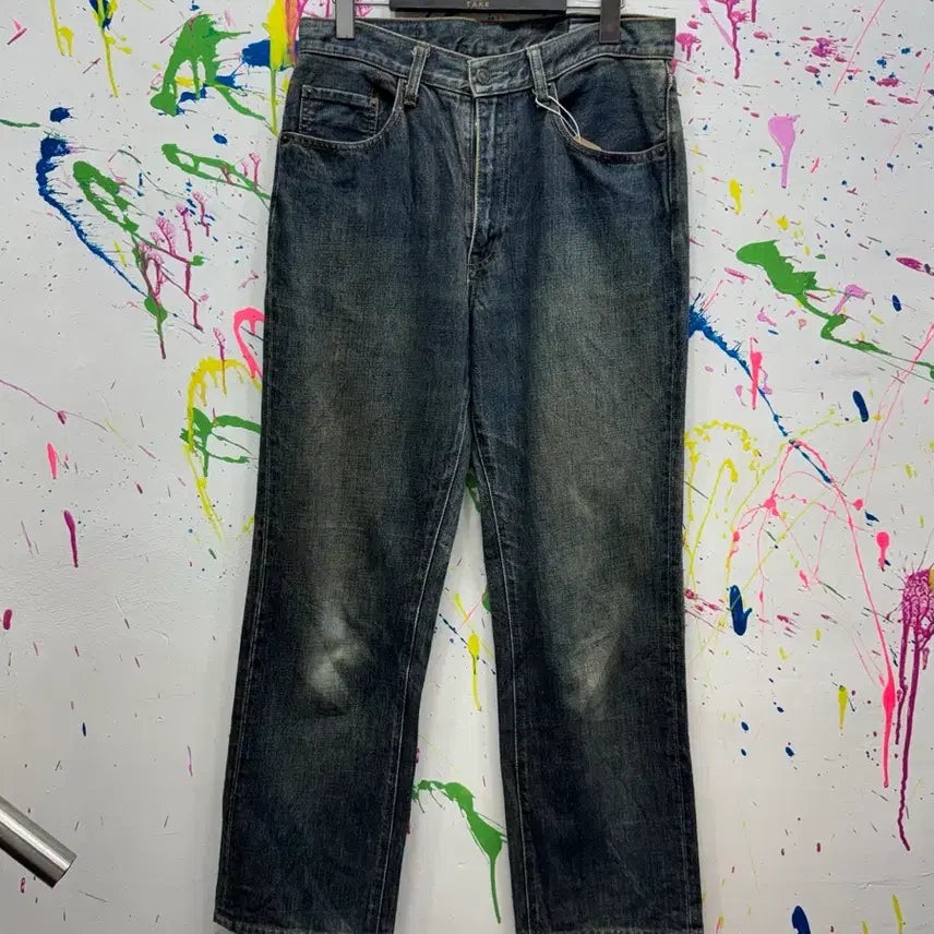 [BUNJANG] Big John Power Jeans Denim Pants W31 / 빅존 파워진스 데님 팬츠 W31