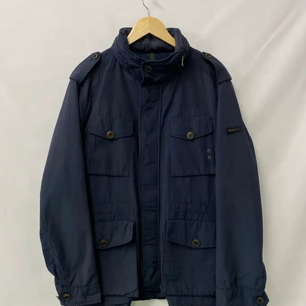 [BUNJANG] Beanpole Navy Multi-Pocket Utility Jacket 110 / 255. 빈폴 네이비 컬러 멀티포켓 유틸리티 자켓110
