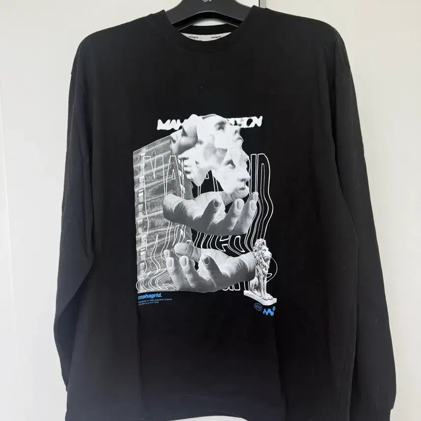 [BUNJANG] Magripd Long Sleeve Black / 마하그리드 롱슬리브