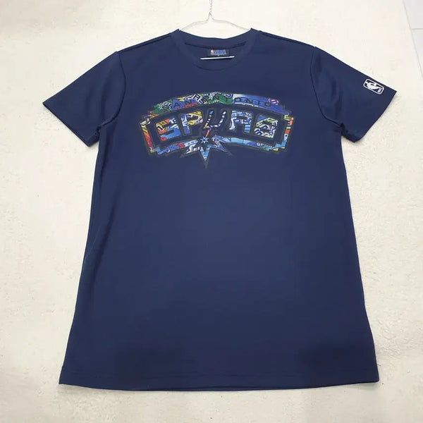 [BUNJANG] NBA Navy Performance T-Shirt Size M / NBA 네이비 기능성 반팔티 M