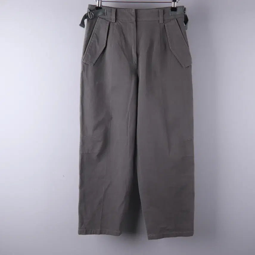 [BUNJANG] Atelier Vanessa Bruno Solid Cotton Blend Pants Grey (Size 36) / (여성) 아떼바네사브루노 단색 면혼방 팬츠 그레이 (36)