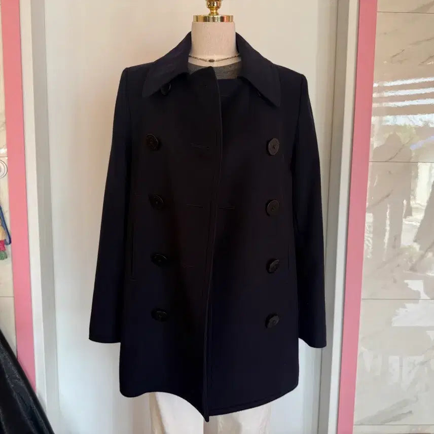 [BUNJANG] Burberry Women's Wool Cashmere Coat - Size S / 버버리 여성용 모 캐시미어 코트/사이즈S
