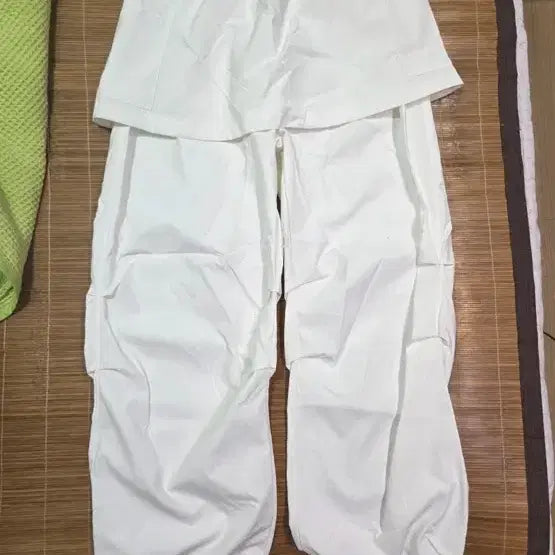 [BUNJANG] White Skirt Pants / 화이트 스커트 팬츠