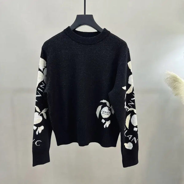 [BUNJANG] Lanvin Women's Wool Round Neck Sweater / #랑방 #LANVIN #여성골프웨어