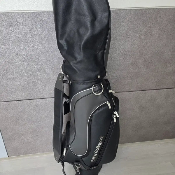 [BUNJANG] BMW Golf Cart Bag Black / BMW 골프백 캐디백