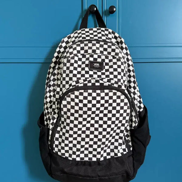 [BUNJANG] Vans Checkerboard Backpack / 반스 체커보드 백팩