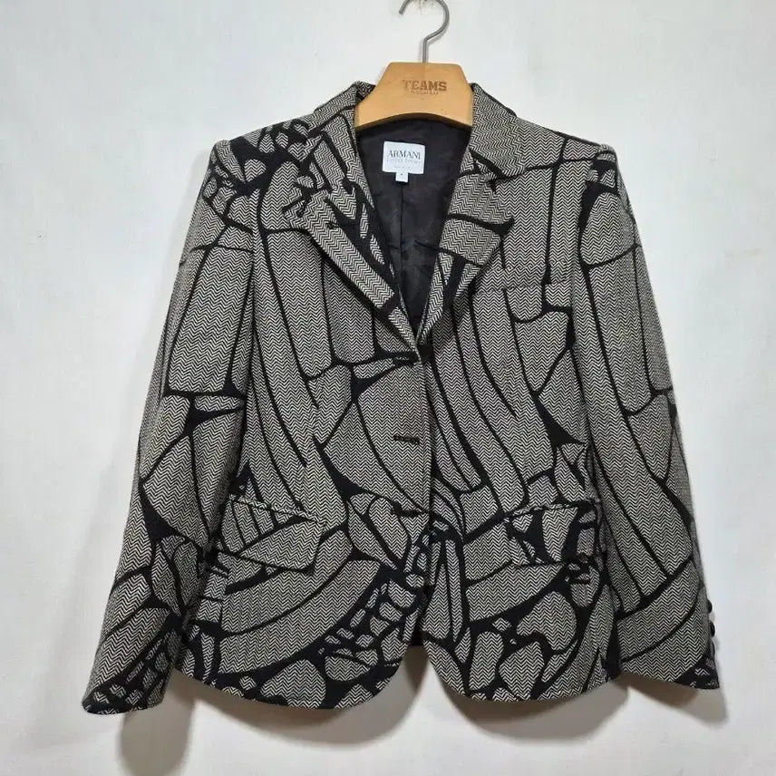 [BUNJANG] Giorgio Armani Collezioni Patterned Jacket / 아르마니 꼴레지오니 패턴 자켓 정품