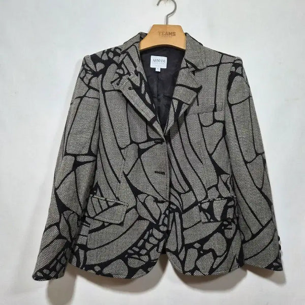 [BUNJANG] Giorgio Armani Collezioni Patterned Jacket / 아르마니 꼴레지오니 패턴 자켓 정품