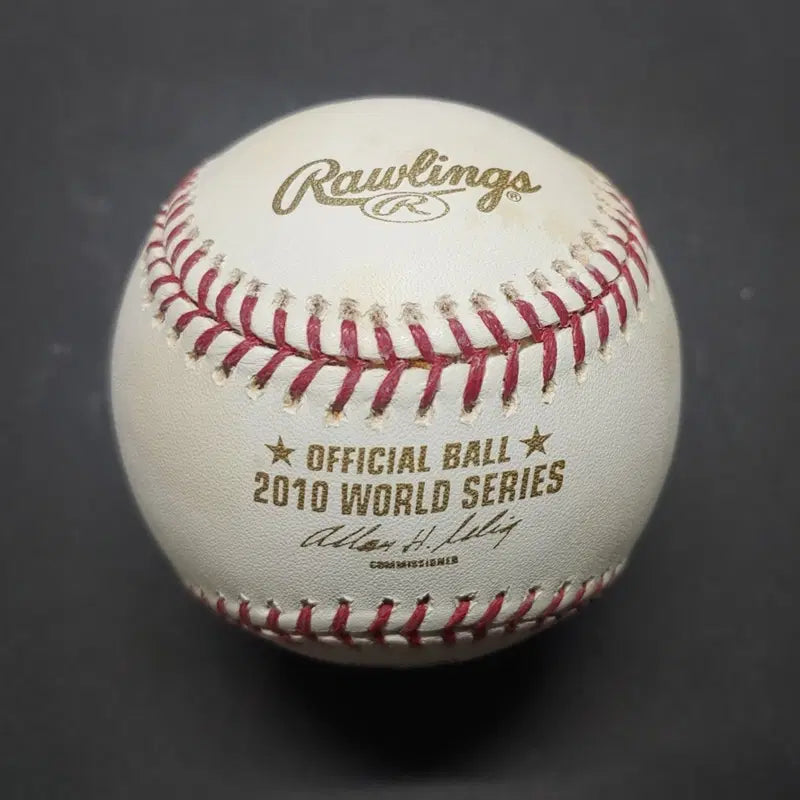 [BUNJANG] MLB 2010 World Series Official Baseball / 메이저리그 2010년 월드리시즈 공인구 야구공