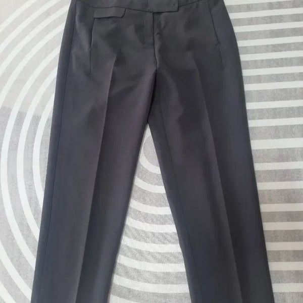 [BUNJANG] BUILD Women's Black Slack Pants (Big Size) / 새상품 빌드 여성 슬랙스 빅사이즈
