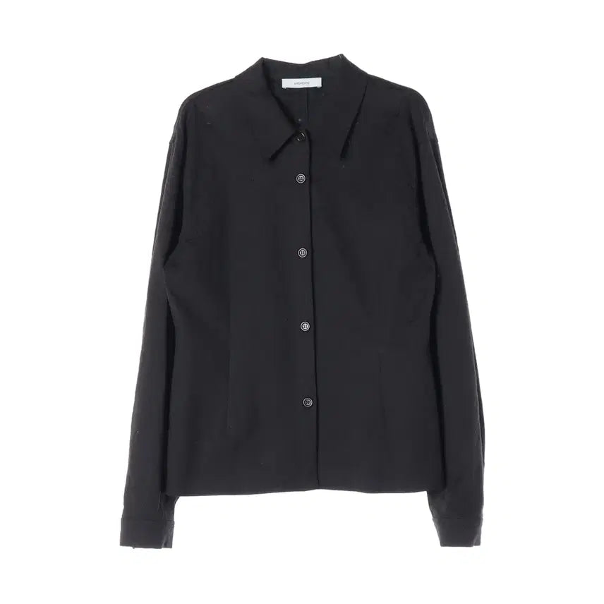 [BUNJANG] Amento 22FW Jacquard Pattern Cotton Blend Shirt Black / 아모멘토 22FW 자카드 패턴 코튼 혼방 셔츠 블랙