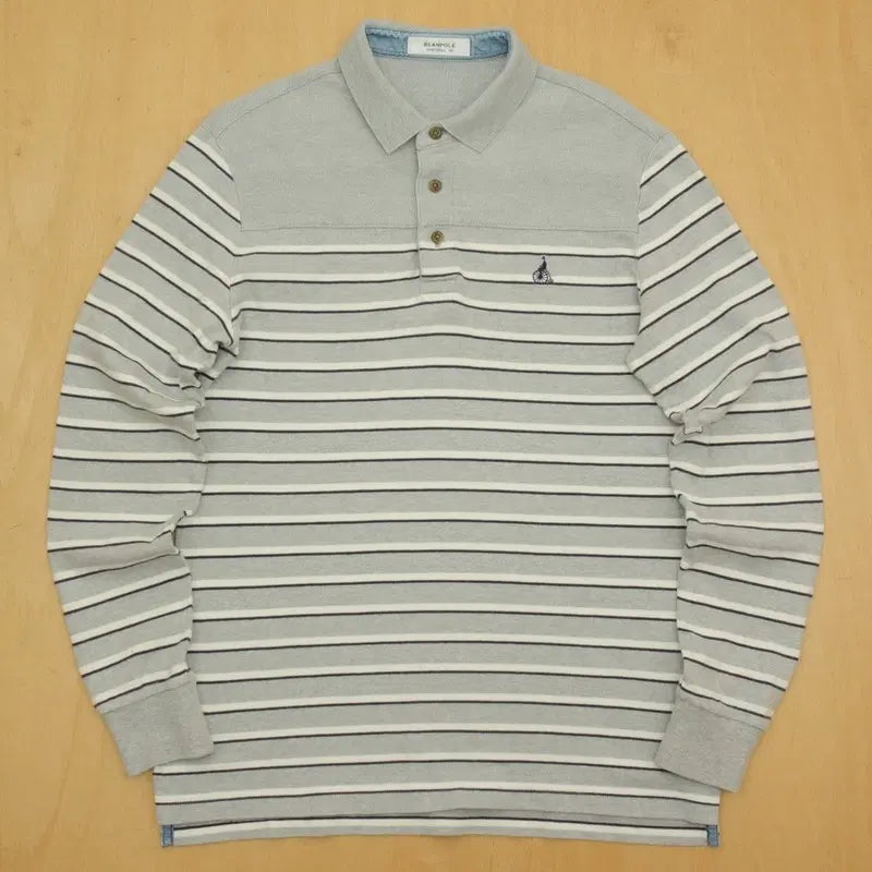 [BUNJANG] Beanpole Collar T-Shirt 95 / 빈폴 카라티 95 B-2515
