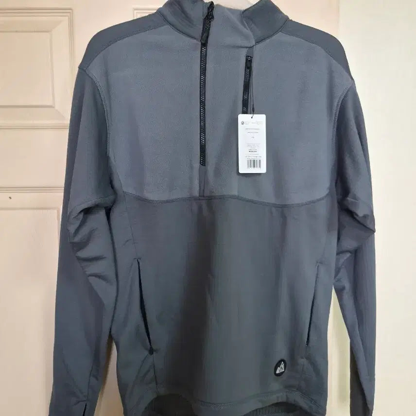 [BUNJANG] Snow Peak Japan Hybrid Fleece Pullover - Gray - New / 스노우피크 재팬 하이브리드 플리스 풀오버 그레이 새상품
