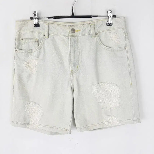 [BUNJANG] SJYP Distressed Denim Shorts L / SJYP 찢청반바지L