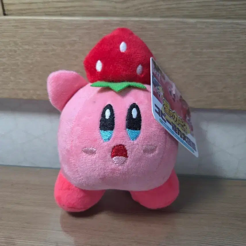 [BUNJANG] Kirby Strawberry Kirby Plush / 별의커비 딸기 커비 인형