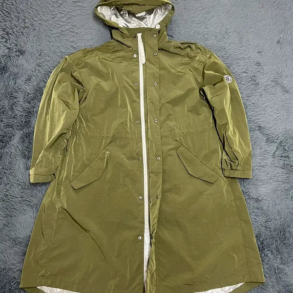 [BUNJANG] G/FORE Women's Khaki Rain Parka Jacket S / (정품) 지포어 여성 카키 레인 파카 자켓 S