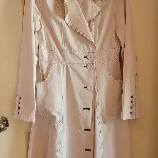 [BUNJANG] Beige Women's Trench Coat / 베이지 트렌치코트