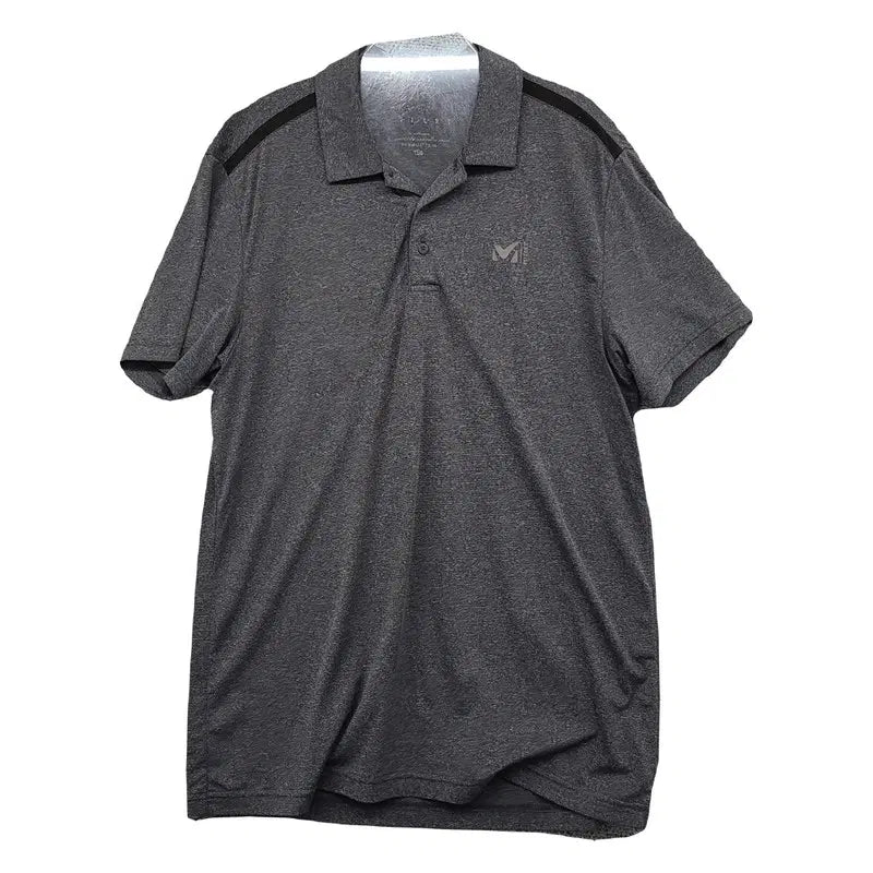 [BUNJANG] Millet Functional Grey Collared T-Shirt XL / 밀레 등산 기능성 그레이 카라티 XL