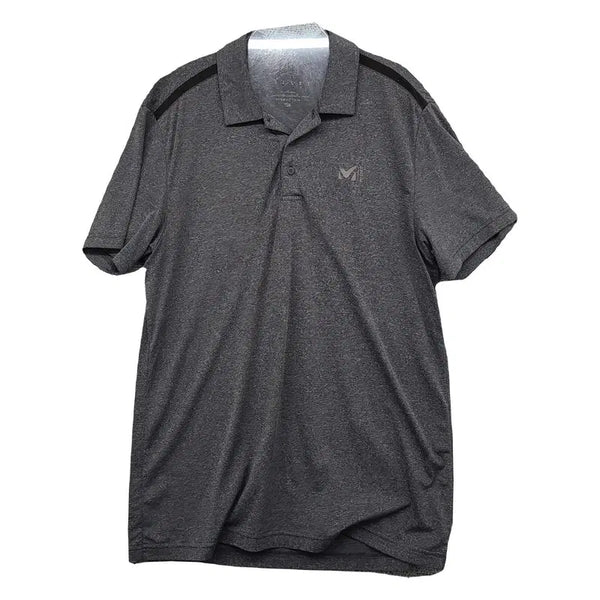 [BUNJANG] Millet Functional Grey Collared T-Shirt XL / 밀레 등산 기능성 그레이 카라티 XL