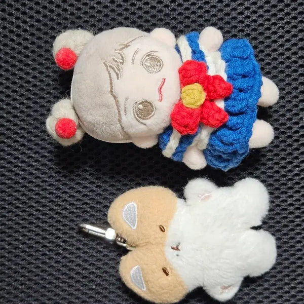 [BUNJANG] Baekhyun Teruregi Keyring & Ppoqqi Doll Bundle Set / 백현 터래기 키링 뽀큐이 일괄 양도