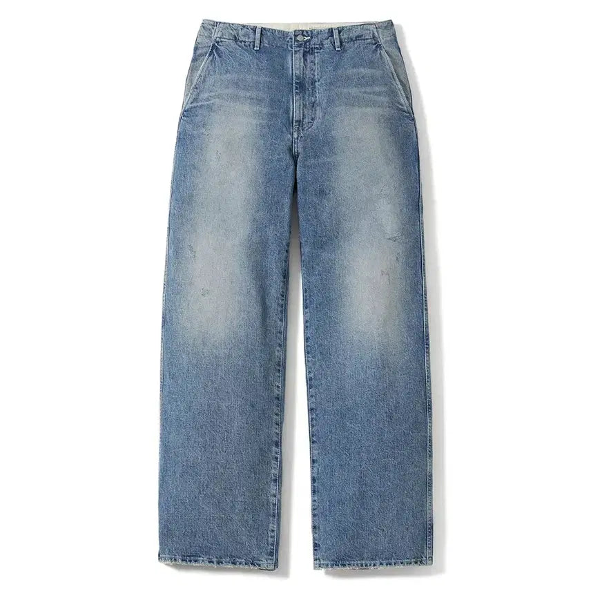 [BUNJANG] Pottery One Washed Wide Denim / [4] 포터리 원워시드 와이드 데님