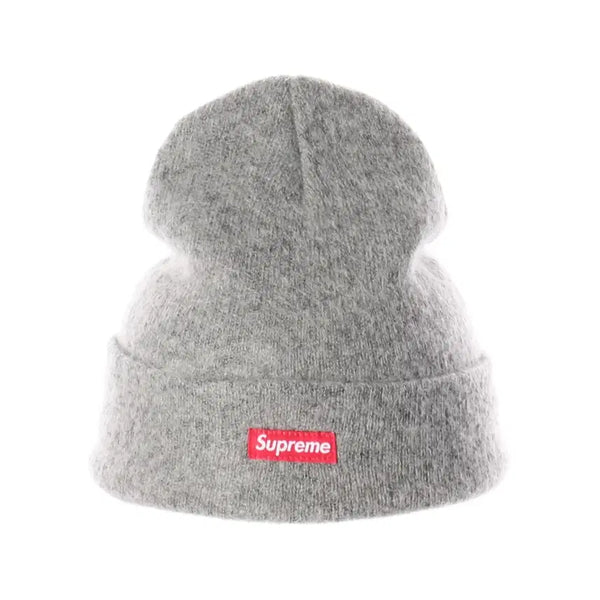 [BUNJANG] Supreme 24FW Mohair Wool Box Logo Beanie Heather Grey / 슈프림 24FW 모헤어 울 박스 로고 비니 헤더 그레이