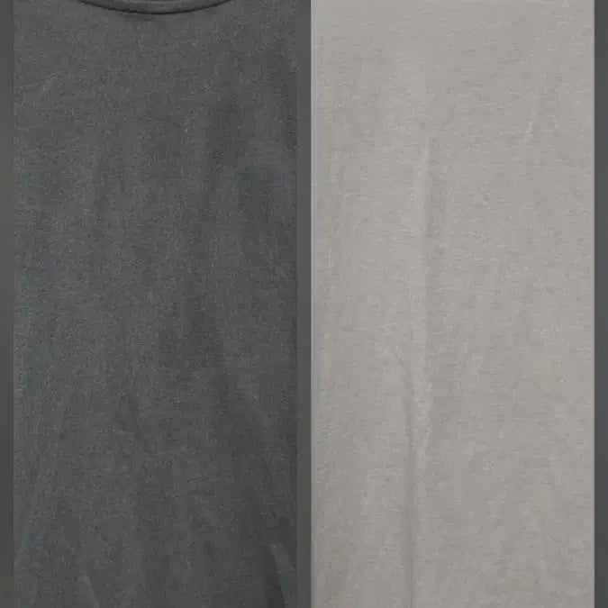 [BUNJANG] Organic Cotton T-shirt Bundle Set (2 Types) / 오가닉코튼 티셔츠2종일괄 77