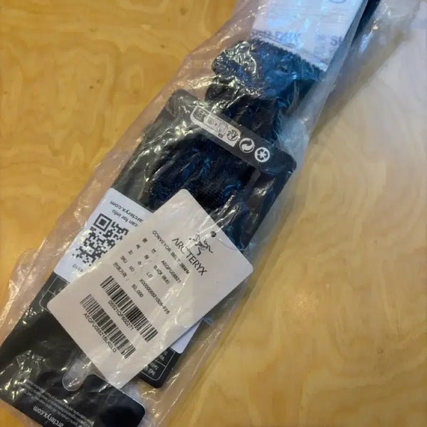 [BUNJANG] Arc'teryx Conveyor Belt 38mm L Black / 아크테릭스 컨베이어 벨트 38mm L 블랙