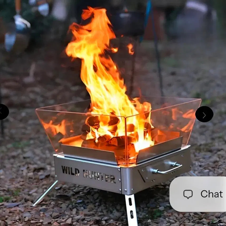 [BUNJANG] WILD HUNTER Camping Fire Pit (38x38x30cm) / WILD HUNTER 캠핑 화로대 (38x38x30cm)