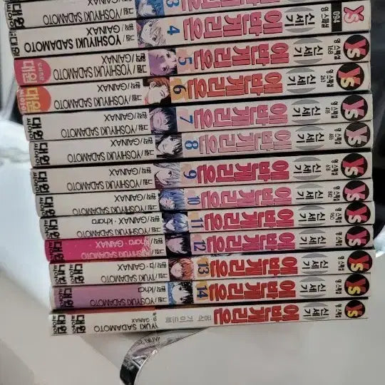 [BUNJANG] Neon Genesis Evangelion Complete Collection Manga Set / 만화책 신세기 에반게리온 전권