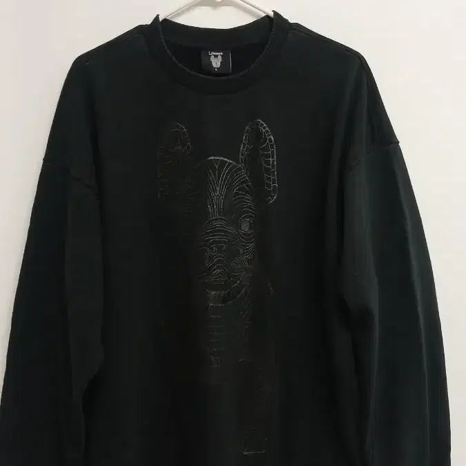 [BUNJANG] Lifework Sweatshirt Black / 라이프워크 맨투맨 L