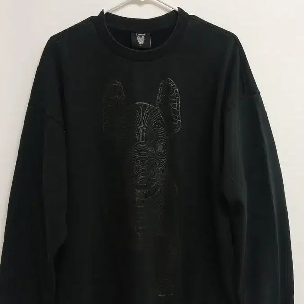 [BUNJANG] Lifework Sweatshirt Black / 라이프워크 맨투맨 L