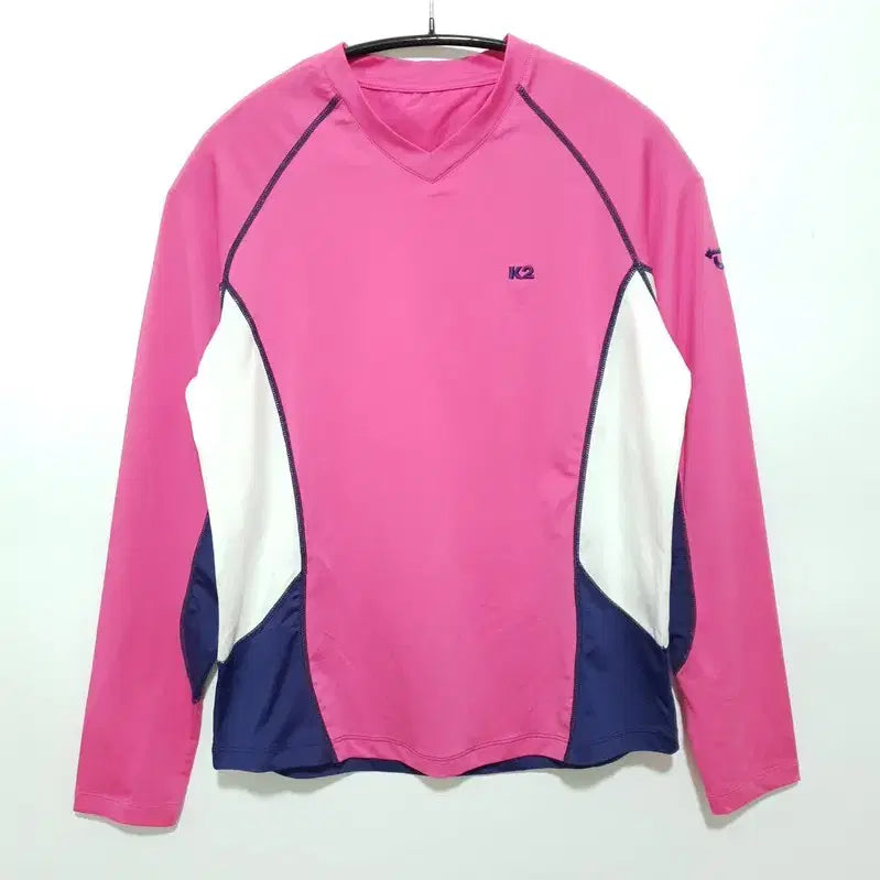 [BUNJANG] K2 Women's Functional V-Neck Long Sleeve Shirt / K2 여성 기능성 브이넥 긴팔 95
