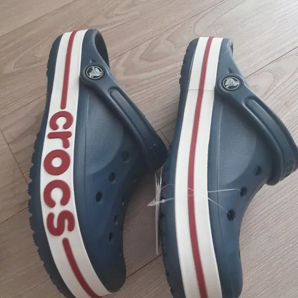 [BUNJANG] Crocs Baya Band Clogs Navy US 7 / 미착용 크록스 250 네이비 바야밴드