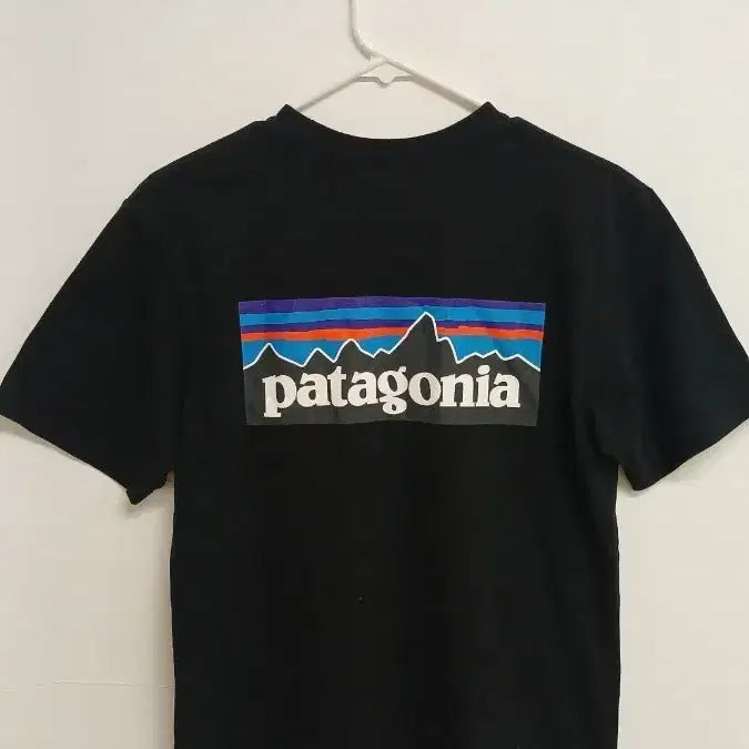 [BUNJANG] Patagonia Short Sleeve T-Shirt Black / 파타고니아 반팔 티셔츠 블랙