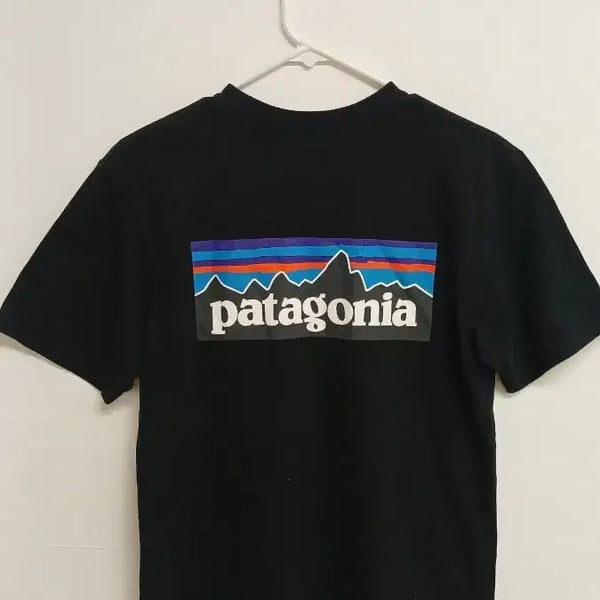 [BUNJANG] Patagonia Short Sleeve T-Shirt Black / 파타고니아 반팔 티셔츠 블랙