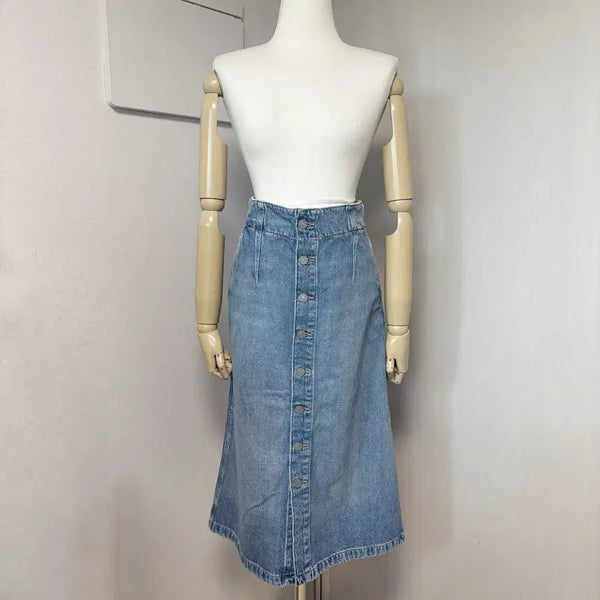 [BUNJANG] Polo Ralph Lauren Denim Skirt / 폴로 랄프로렌 데님스커트