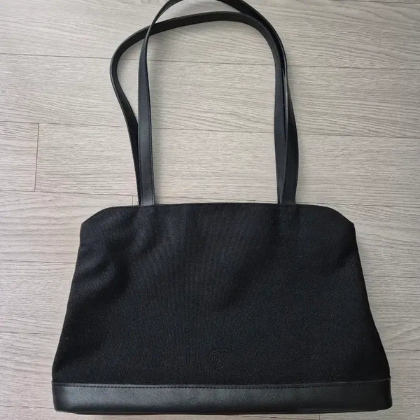 [BUNJANG] BAY EVE Canvas Bag Black / 베이 에버 캔버스백 블랙