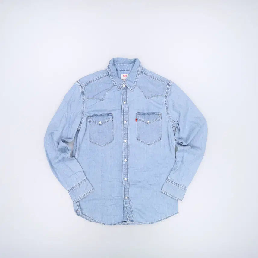 [BUNJANG] Levi's Women's Denim Shirt / S 리바이스 여성 데님셔츠 0824H