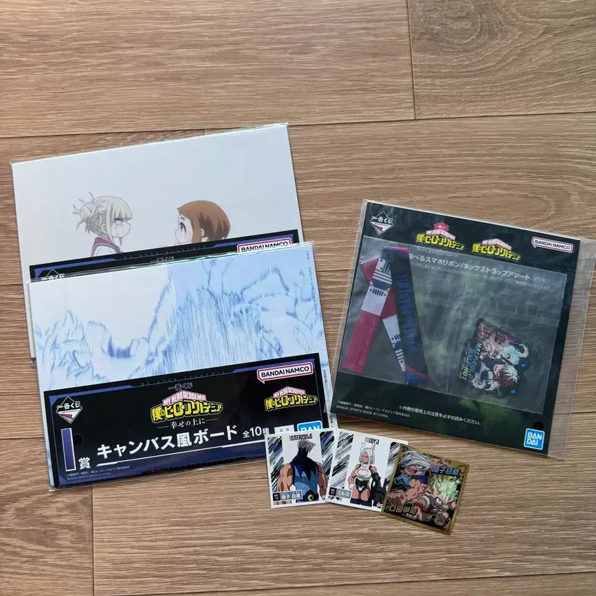 [BUNJANG] My Hero Academia Campus Board & Strap Set / 나의 히어로 아카데미아 캠퍼스 보드 & 스트랩 세트