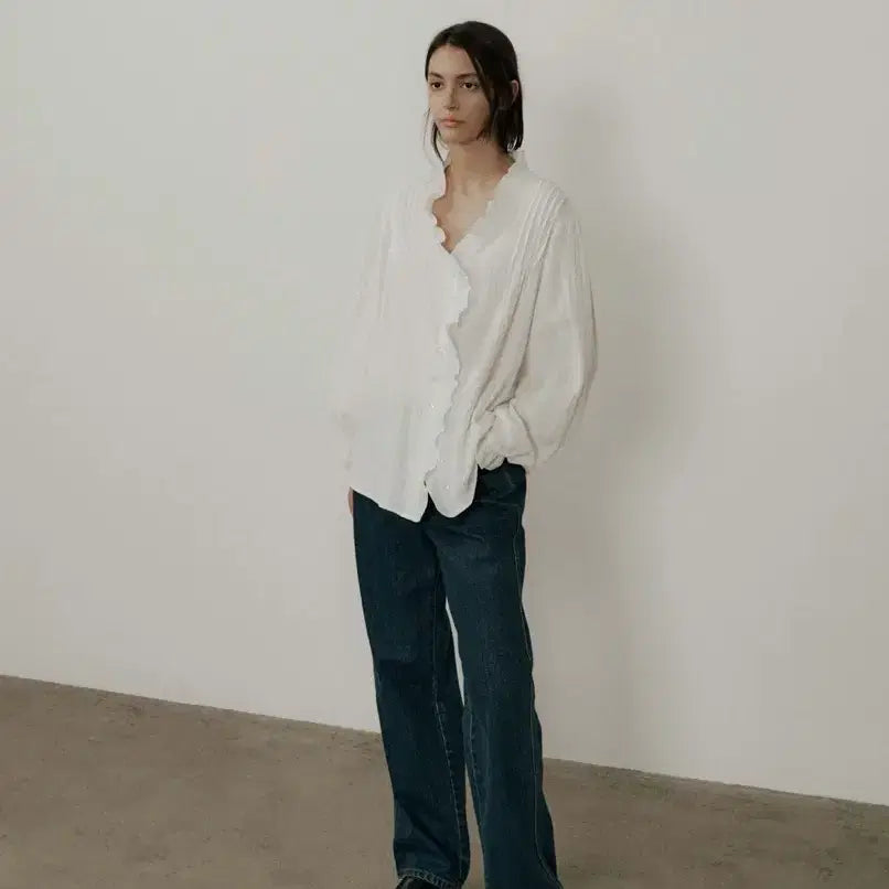 [BUNJANG] Thereal Relaxed Fit Denim Pants / 더릴 릴렉스핏 데님 스몰새상품