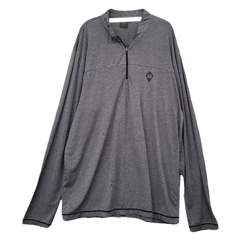 [BUNJANG] KOLON Performance Grey Long Sleeve T-Shirt Size 115 / 코오롱 기능성 그레이 긴팔티 115