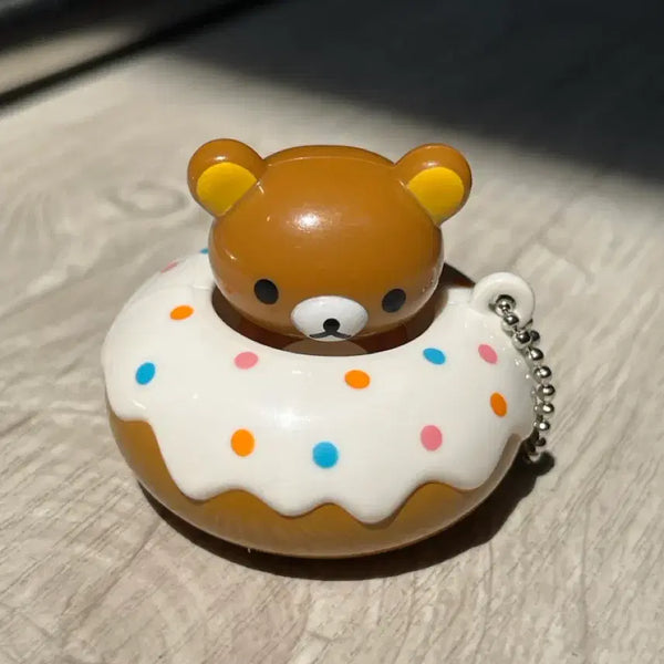 [BUNJANG] Rilakkuma Donut Charm / 리락쿠마 도넛 키링