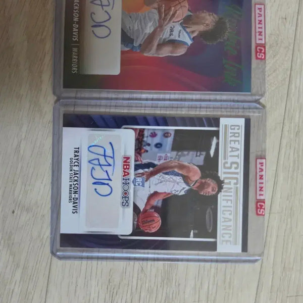 [BUNJANG] NBA Jackson Davis Rookie Autographed Card Two-Card Set / nba 잭슨데이비스 루키 사인 오토카드 두장세트