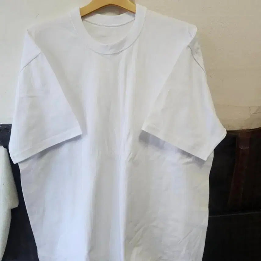 [BUNJANG] Basic Round Neck Short Sleeve T-Shirts (4-Pack), 3XL / 라운드 반팔 3Xl  4장