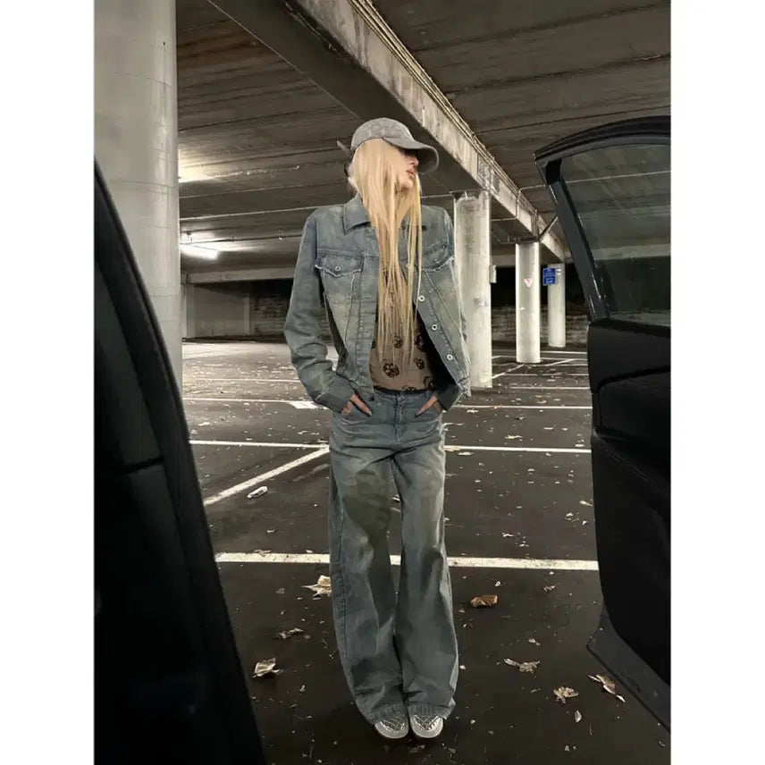 [BUNJANG] RASE LE SOL Wandering Denim Loose Fit Pants / RASE LE SOL팬츠 청바지 Wandering Denim 루즈핏 팬츠