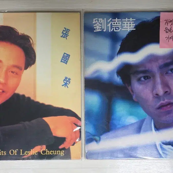 [BUNJANG] Leslie Cheung Leon Lai LP Record Bundle Set / 장국영 유덕화 엘피 초반 일괄.