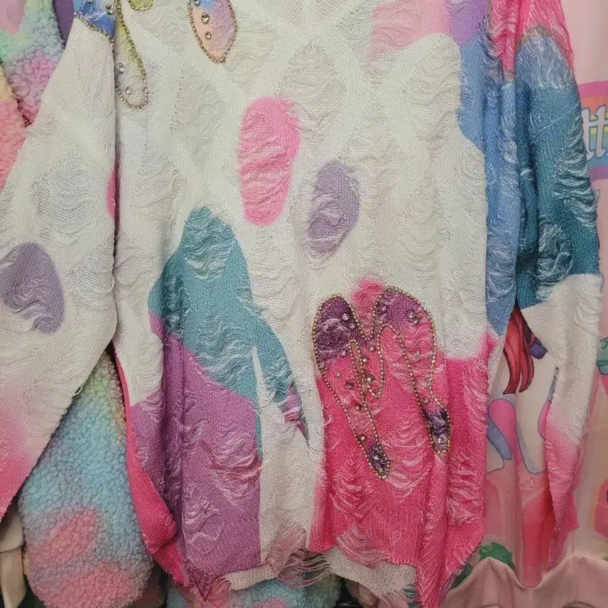 [BUNJANG] Imported Pastel Stone T-Shirt / 수입 파스텔 스톤티셔츠