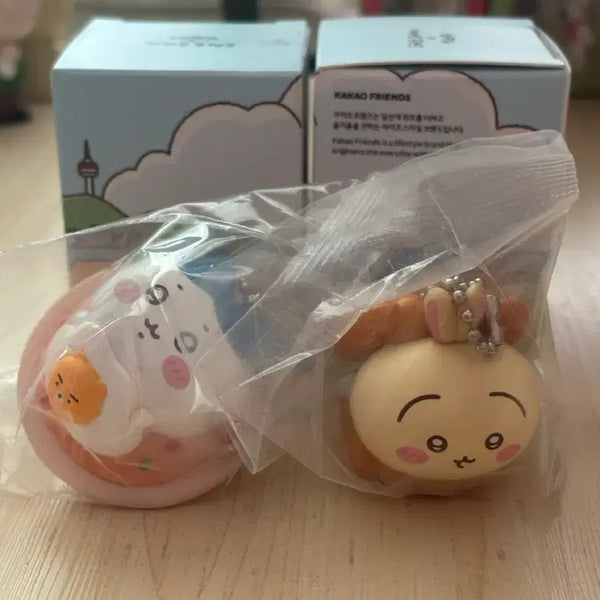 [BUNJANG] Chikawa Kakao Friends Collaboration Figure Keyring Bundle Set / 먼작귀 카카오프랜즈 콜라보 피규어 키링 일괄 판매